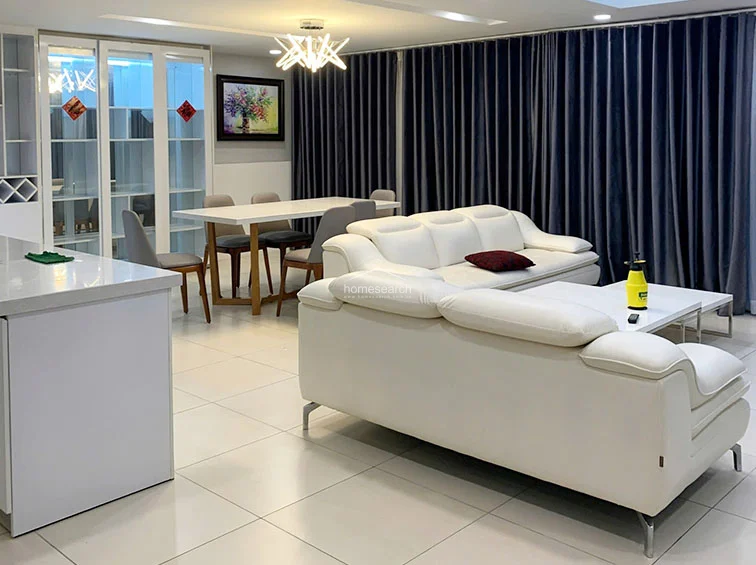 Duplex 3 bedroom apartment in Masteri Thao Dien for rent - 2