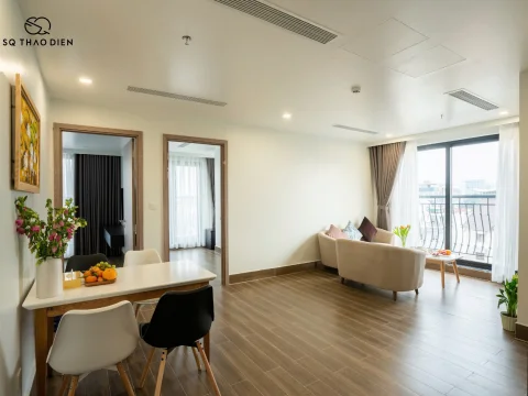 Spacious &amp; Modern 2-Bedroom Haven at SQ Thao Dien – Perfect for Short or Long-Term Living