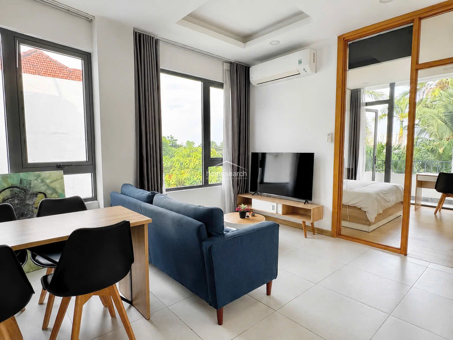 1 Bedroom serviced apartment for rent in Thao Dien in An Khanh - Photo 1