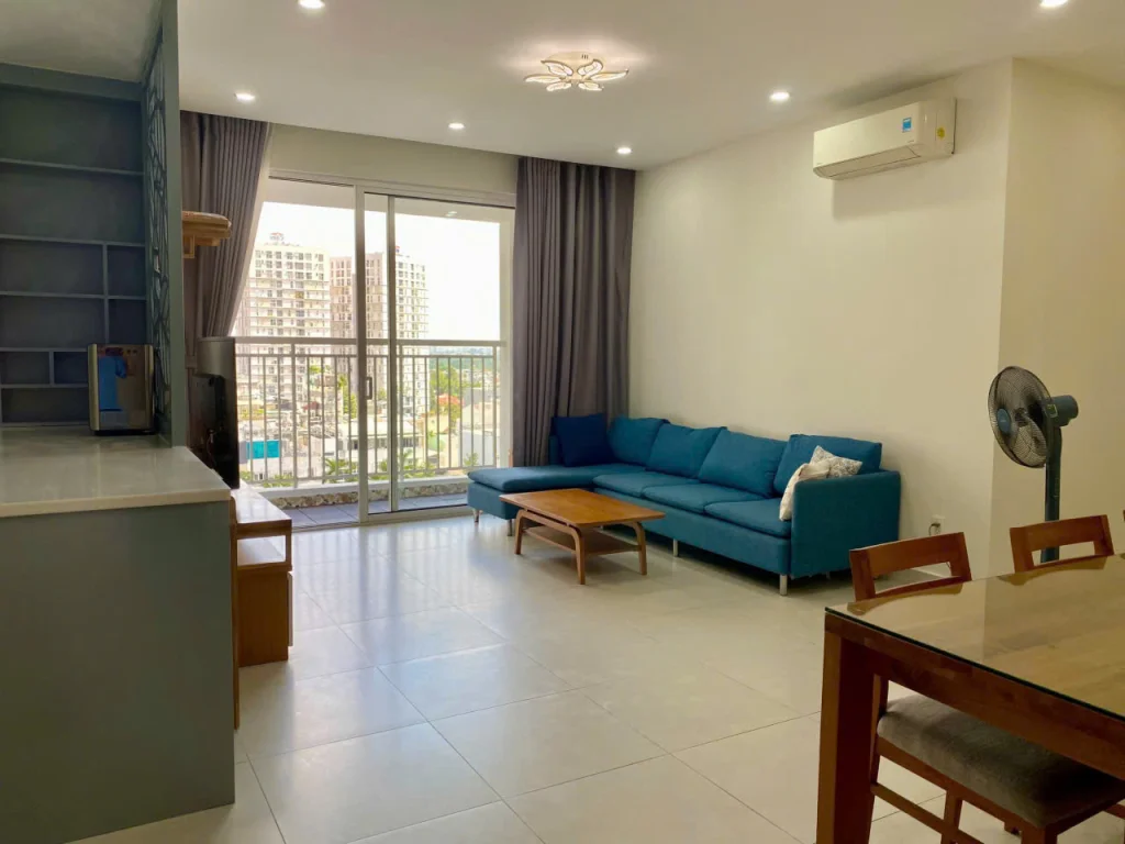 3-Bedroom 111m² Apartment for Rent in Tropic Garden, Thao Dien – Fully Furnished with Pool and City Views