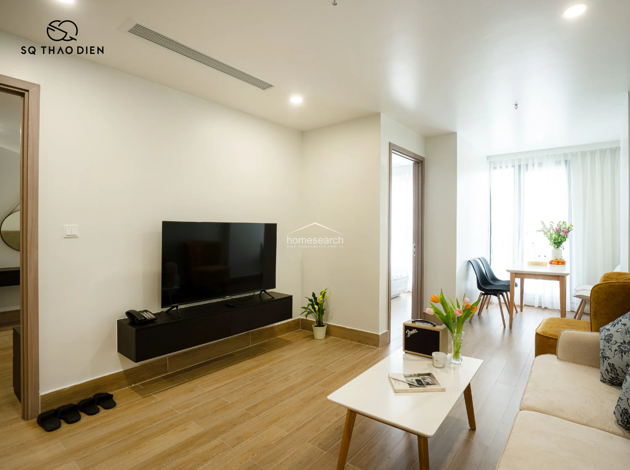 2 Bedroom serviced apartment in Thao Dien for rent - 3