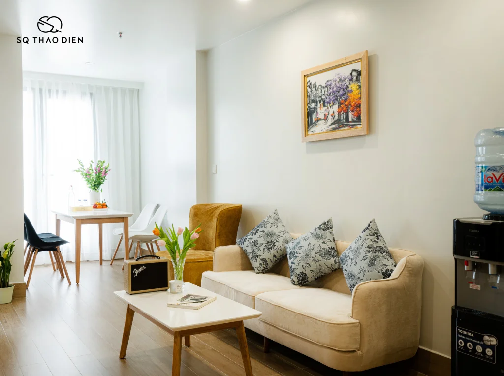 2 Bedroom serviced apartment in Thao Dien for rent - 2
