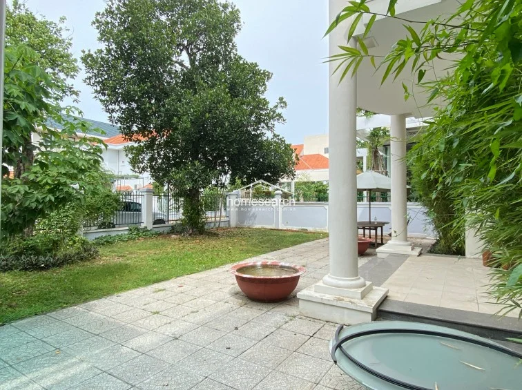 VILLA FOR RENT IN COMPOUND - BINH AN - DIST.2 - 1