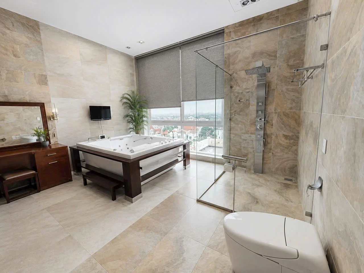 Penthouse 3 Bedroom serviced apartment in Thao Dien for rent - 25