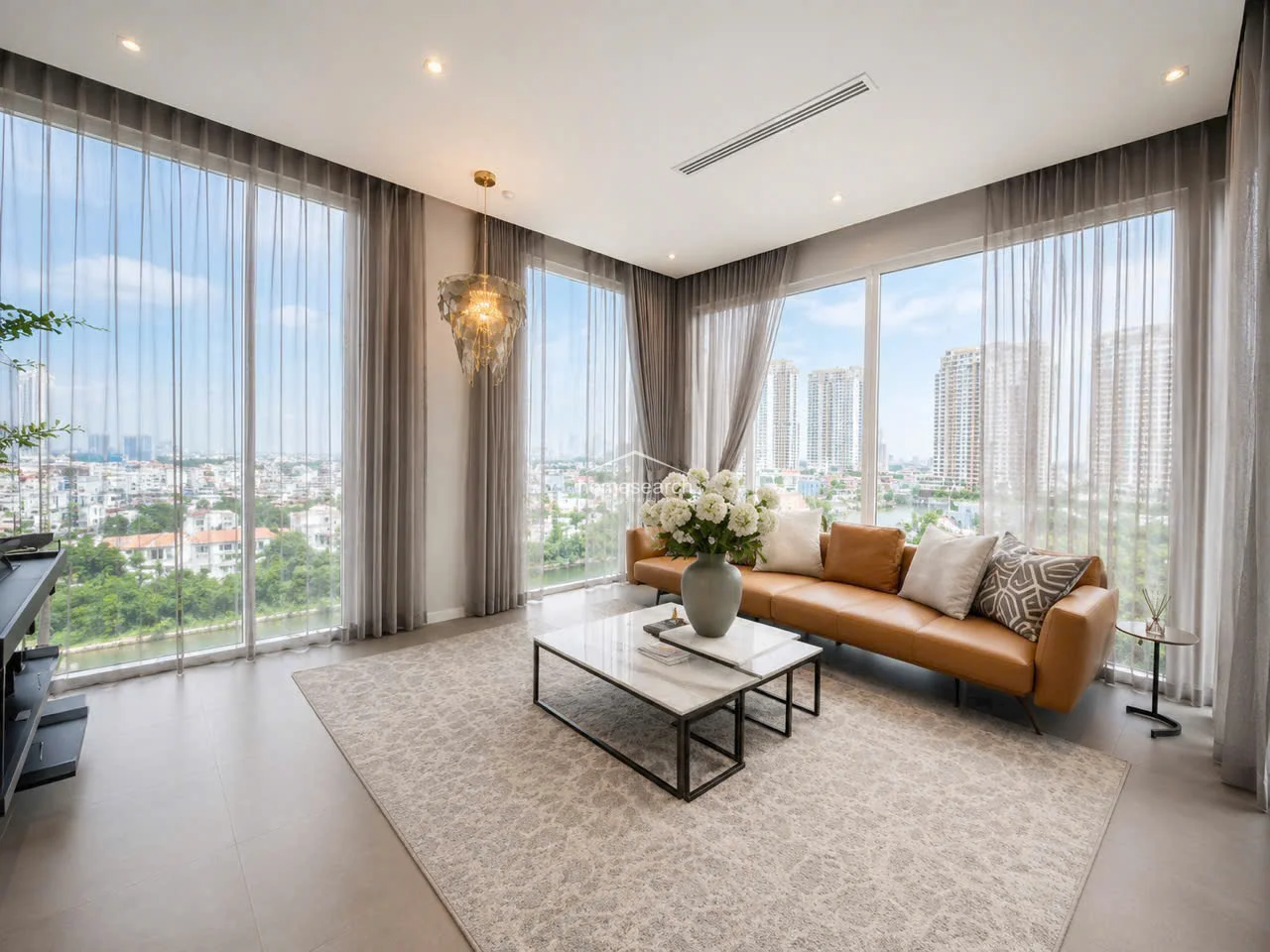Penthouse 3 Bedroom serviced apartment in Thao Dien for rent - 4