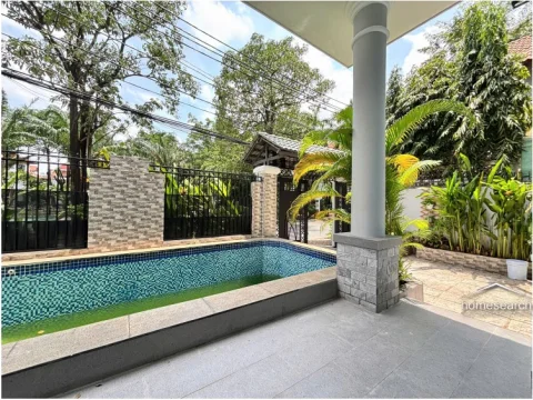 Villa for rent in Compound Thao Dien