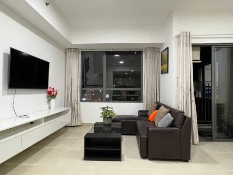 Furnished 2-Bedroom Apartment in Masteri Thao Dien For Rent - 22M
