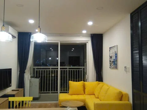 Cozy 2-Bedroom Fully Furnished Apartment with Balcony in Tropic Garden, Thao Dien