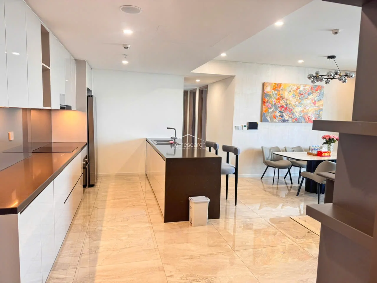 Stunning High-Floor 3-Bedroom River View Apartment in Thao Dien Green - 1