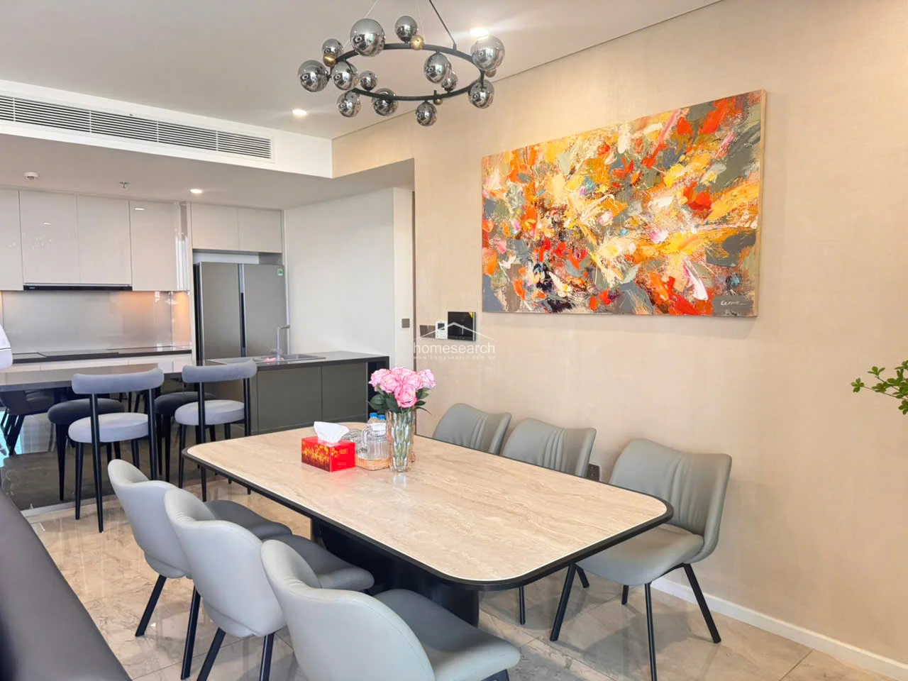 Stunning High-Floor 3-Bedroom River View Apartment in Thao Dien Green - 8