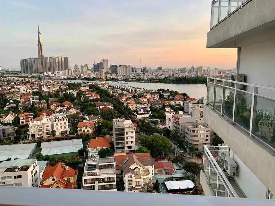 Duplex apartment for rent in River Garden, Thao Dien - 7