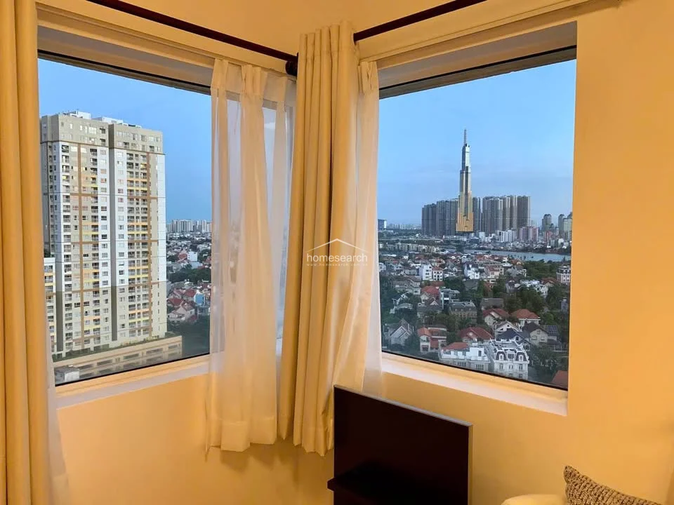Duplex apartment for rent in River Garden, Thao Dien - 9