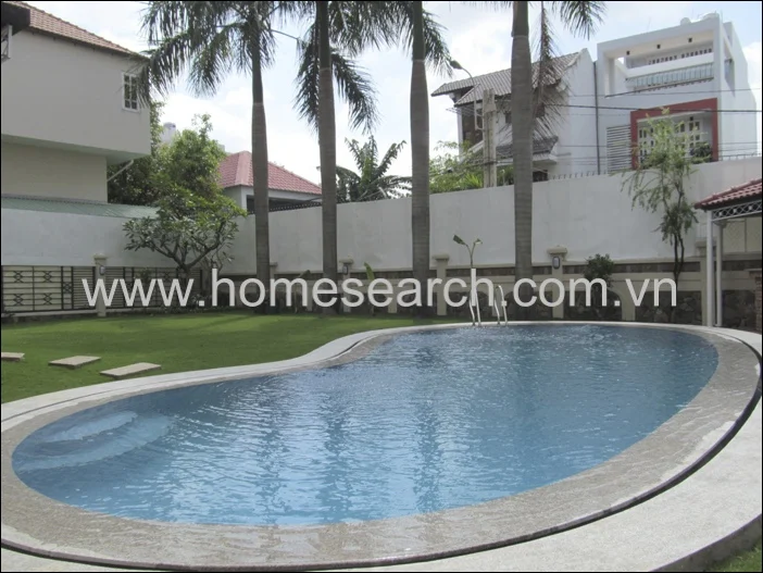 Villa for rent in compound An Khanh - 4