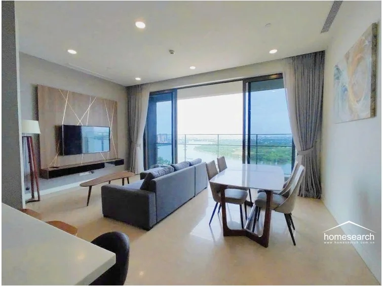 Luxurious 3-Bedroom Apartment with Saigon River Views in The Nassim, Thao Dien - $3,000/Month - 2