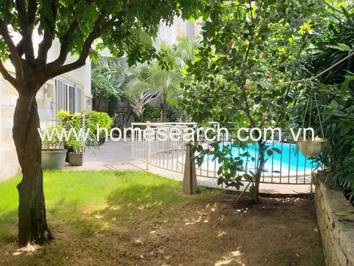 Villa for rent in compound Thao Dien - An Khanh Ward - 10