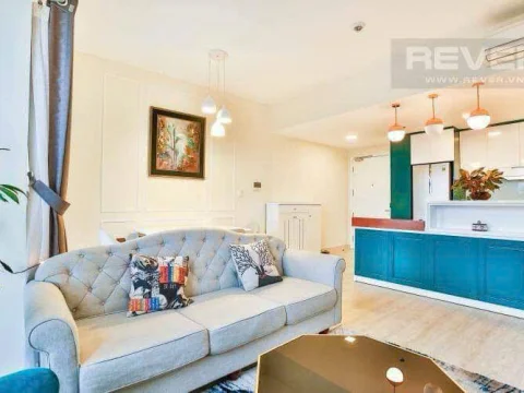 High-Floor 2-Bedroom Apartment in Masteri Thao Dien