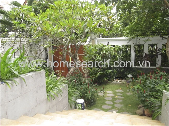 Villa for rent in compound Thao Dien - 2