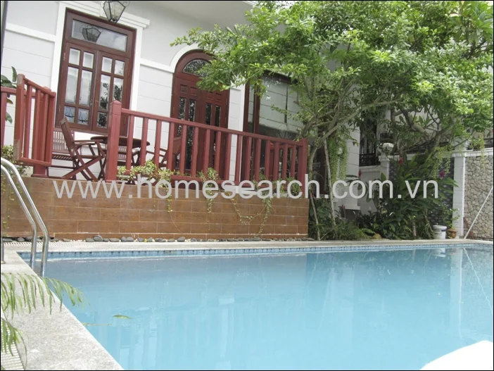 Villa for rent in compound Thao Dien - 5