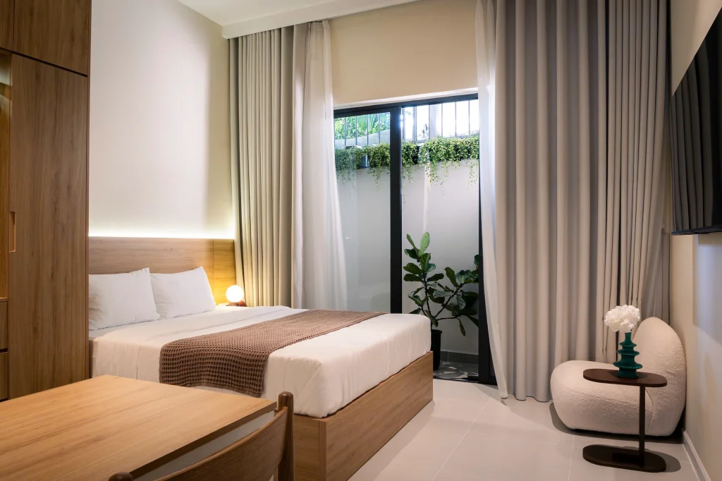 Studio serviced apartment in Thao Dien for rent 