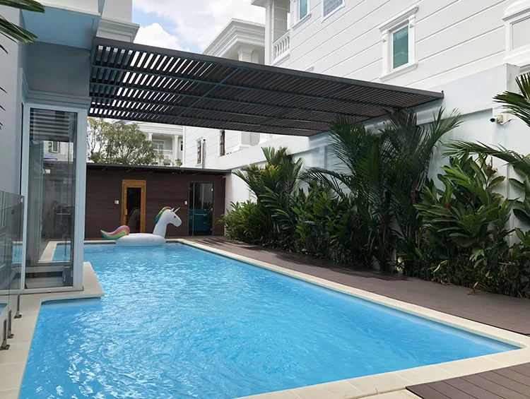 Villa for rent in Compound Thao Dien