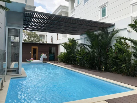 Villa for rent in Compound Thao Dien