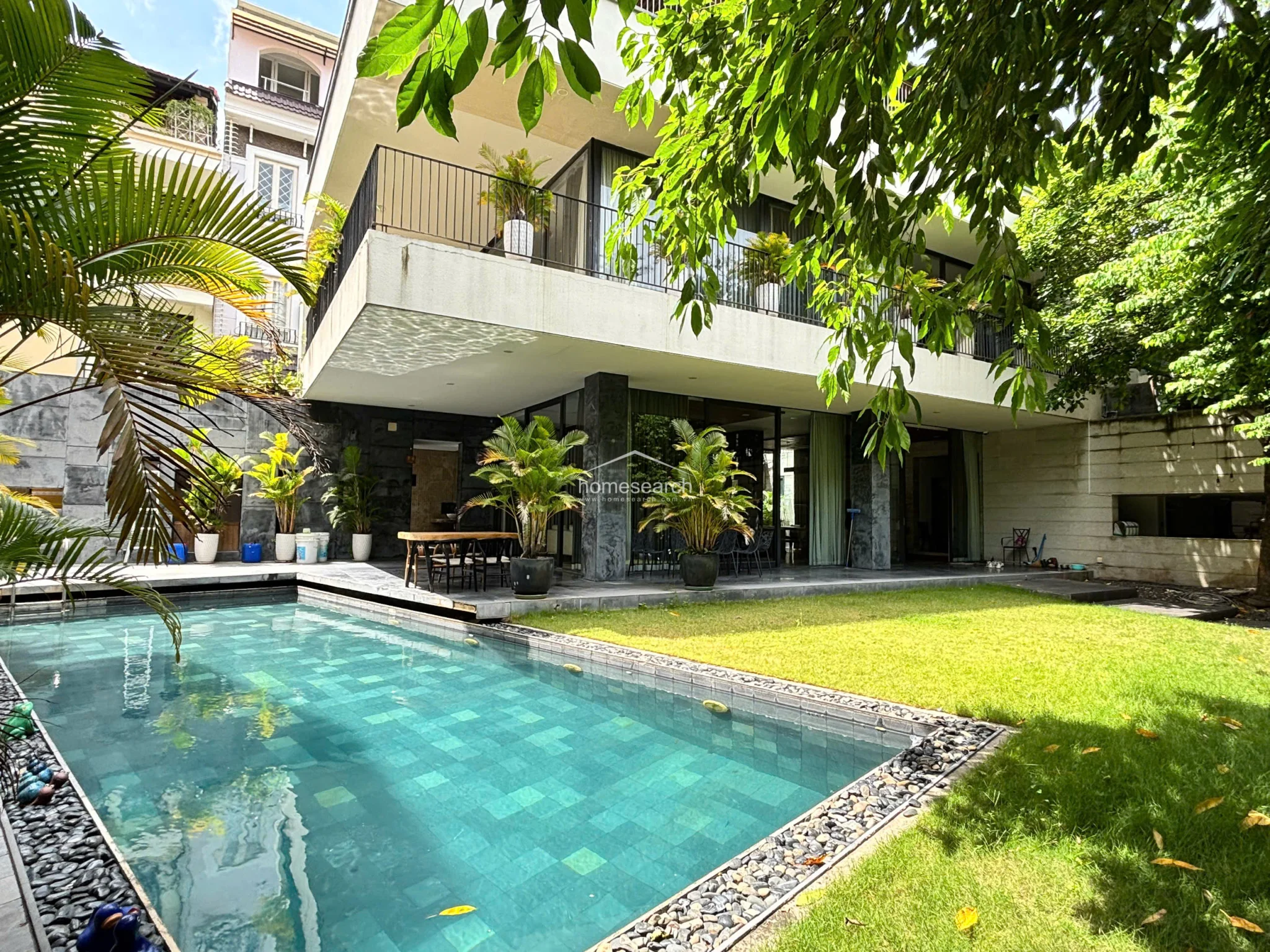 Modern villa in compound Thao Dien for rent in An Khánh - Photo 1