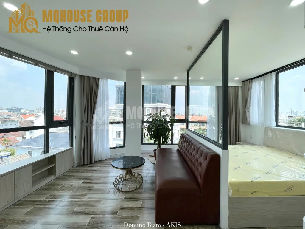 Studio serviced apartment for rent in An Khanh