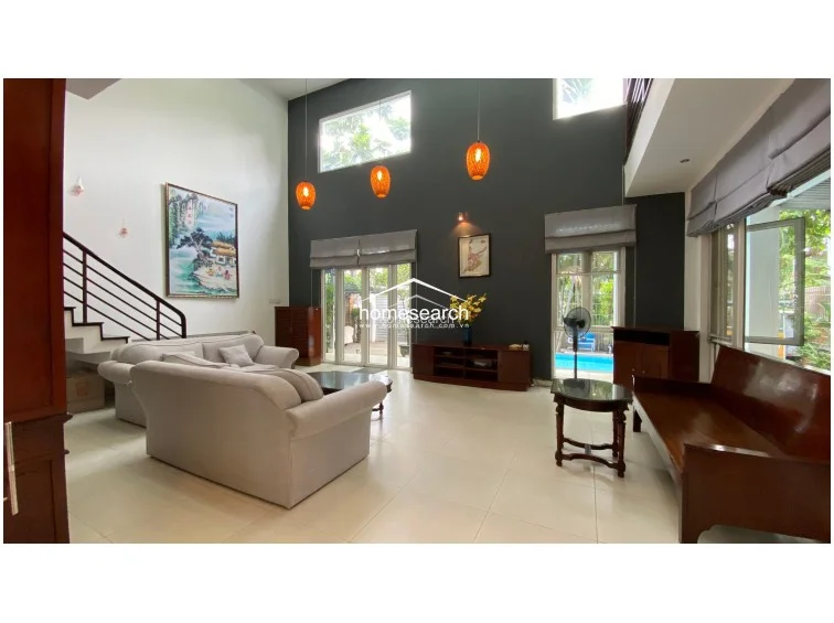 VILLA FOR RENT IN COMPOUND - THAO DIEN - DIST.2 - 7