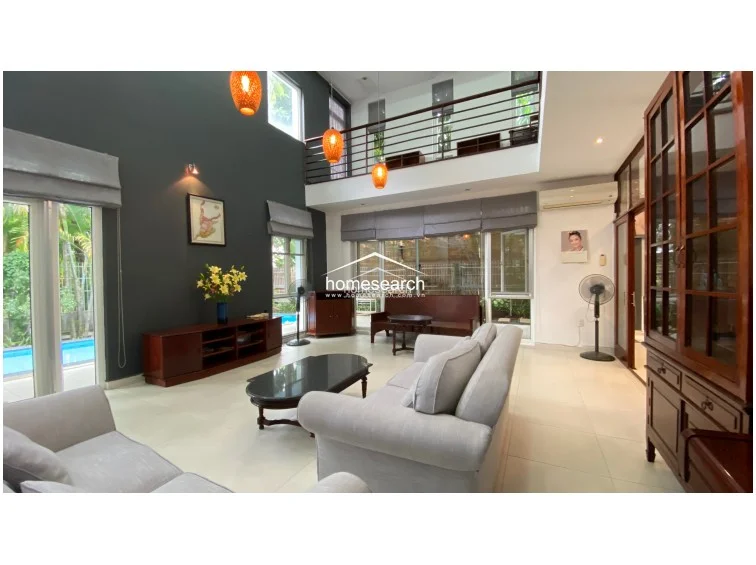 VILLA FOR RENT IN COMPOUND - THAO DIEN - DIST.2 - 4