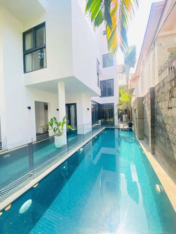 Modern 4-Bedroom Villa with Private Pool for Rent in Thao Dien – 400m², Partly Furnished, Pet Friendly – $5,000/month - 2