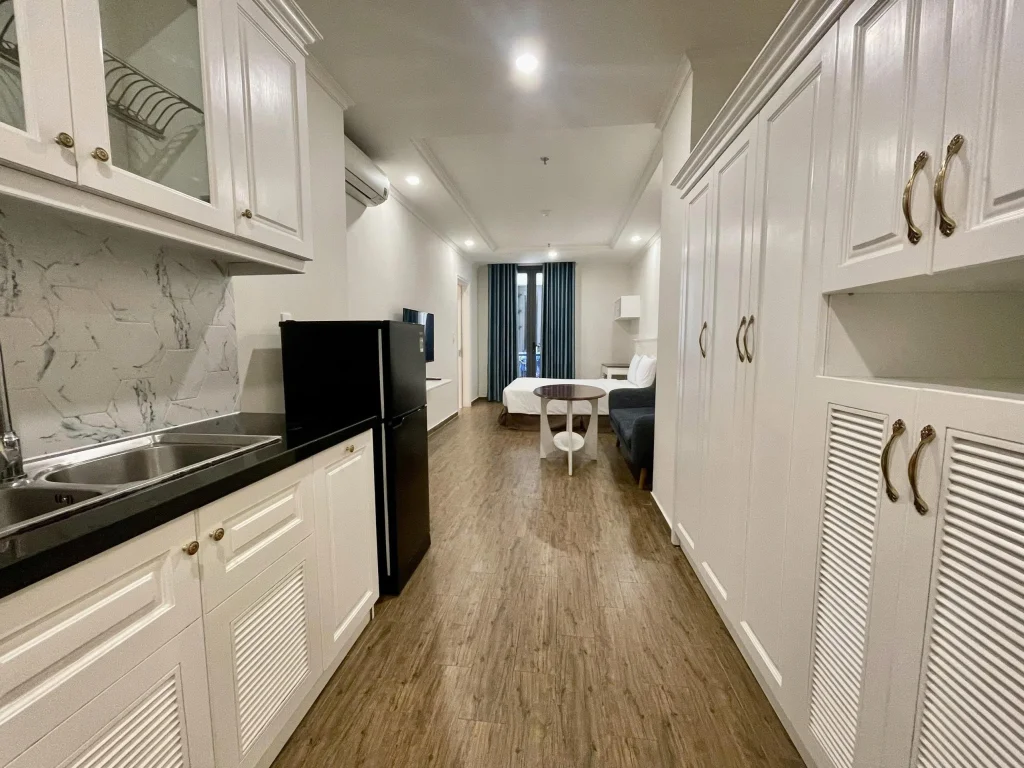 Cozy Fully Furnished Studio Serviced Apartment in Genuss, Thao Dien - 2
