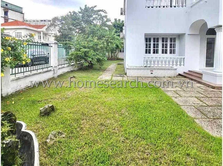 Villa for rent in compound An Khanh