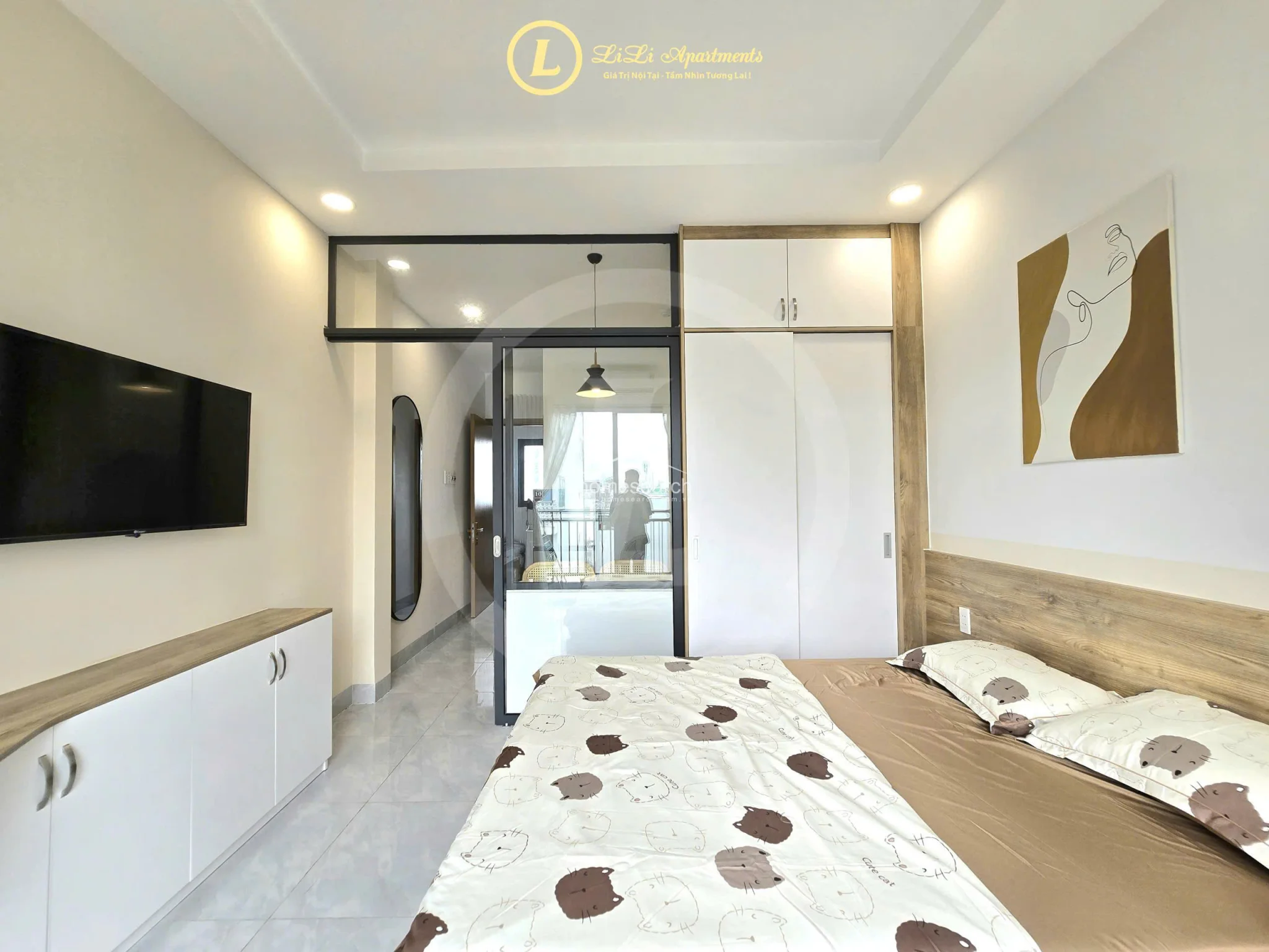 1 Bedroom serviced apartment in An Phu for rent  in An Khanh - Photo 5