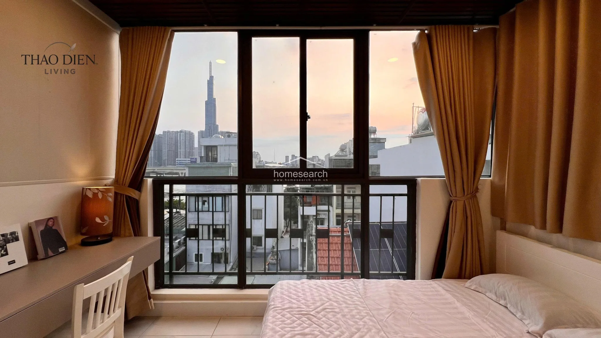 Penthouse -1 Bedroom apartment for rent in Thao Dien - An Khanh Ward - 4