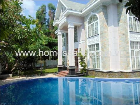 Villa for rent in Compound An Khanh 