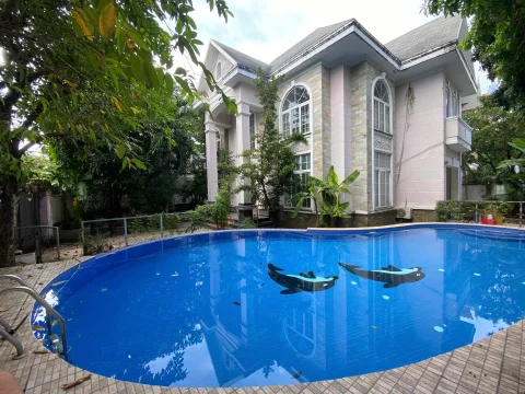 Villa for rent in Compound An Khanh 
