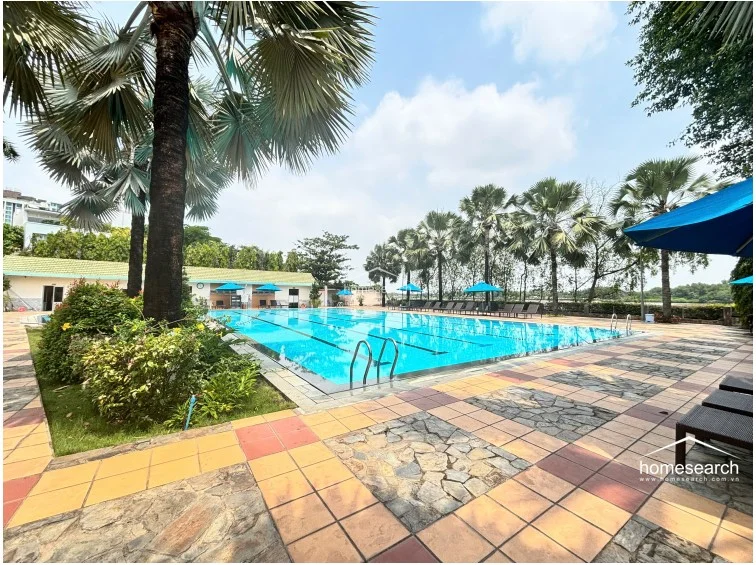 Villa for rent in compound Thao Dien - 25