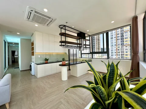 Penthouse Serviced Apartment with Landmark 81 Views at Genuss Thao Dien