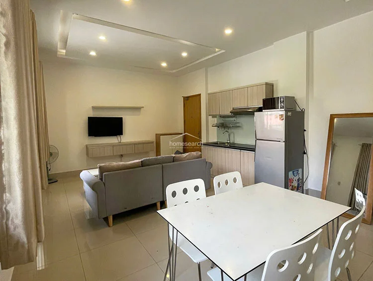 One bedroom serviced apartment for rent in Thao Dien - 3