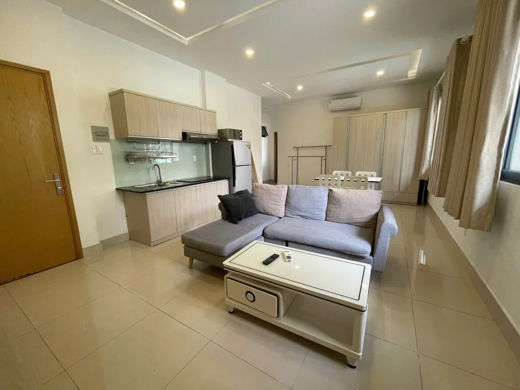 One bedroom serviced apartment for rent in Thao Dien - 2