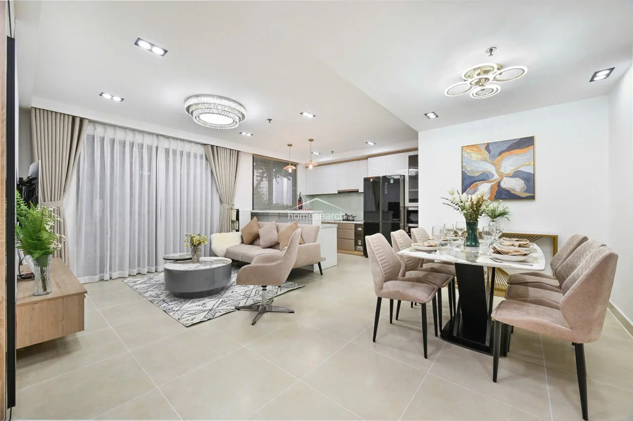 Duplex 3 Bedroom apartment in Masteri Thao Dien for rent - 2