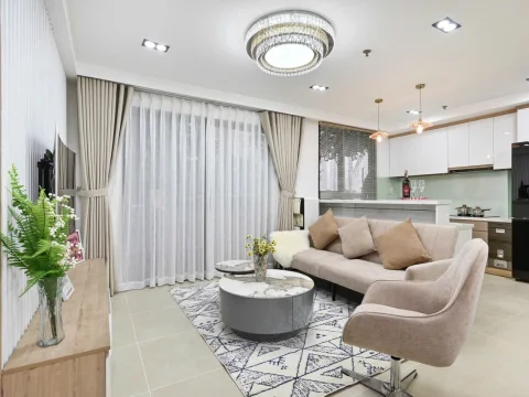 Duplex 3 Bedroom apartment in Masteri Thao Dien for rent