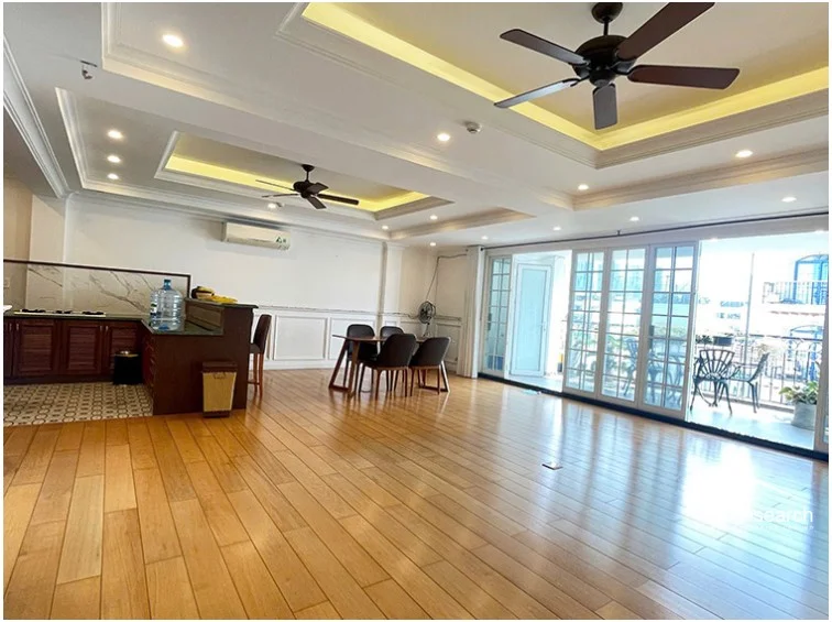 Spacious Penthouse Serviced Apartment on Nguyen Ba Huan, Thao Dien, District 2