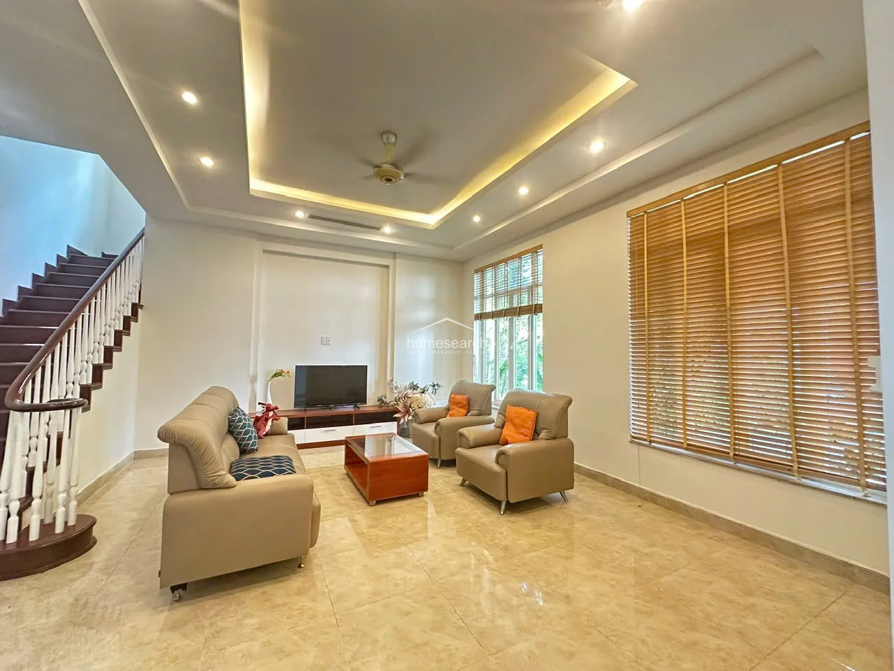 VILLA FOR RENT IN COMPOUND - THAO DIEN - DIST.2 - 5