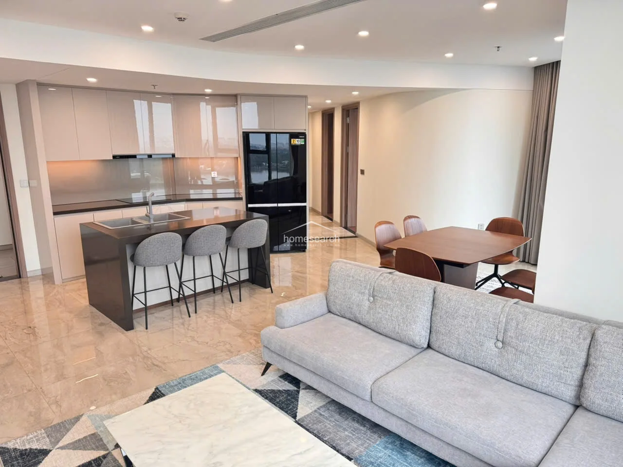 Luxurious 3-Bedroom Riverside Apartment with Panoramic Saigon River Views in Thao Dien Green - 5