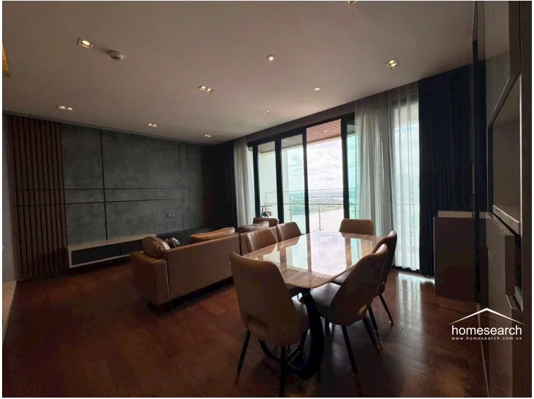 Luxurious 3-Bedroom Gateway Apartment in Thao Dien with Stunning City Skyline Views - 2