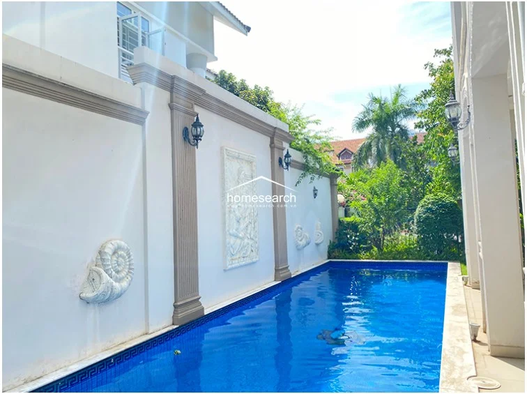 VILLA FOR RENT IN COMPOUND - THAO DIEN - DIST.2 - 3