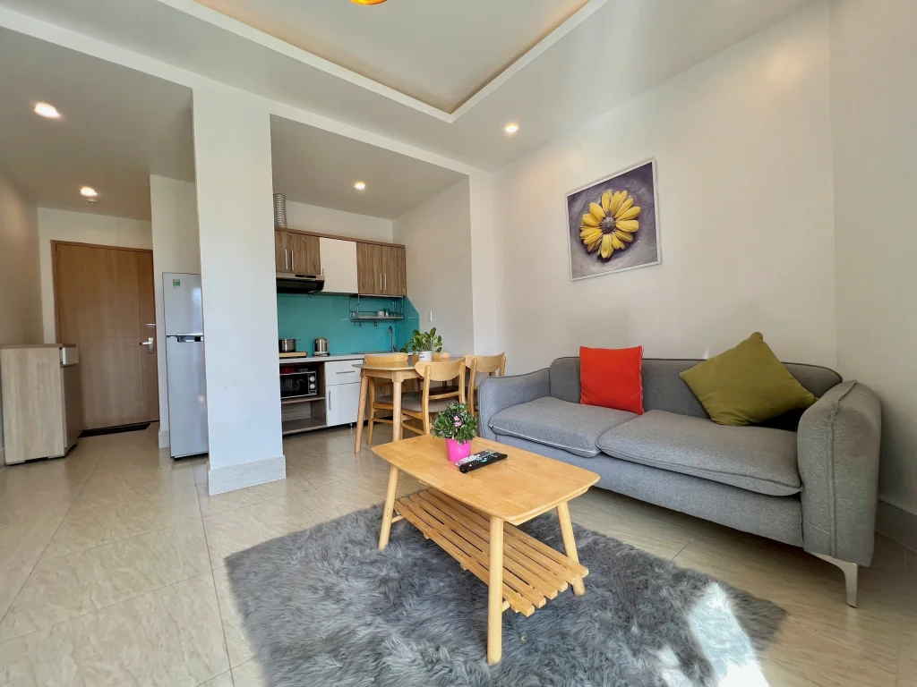 2 Bedrooms serviced apartment for rent in Thao Dien