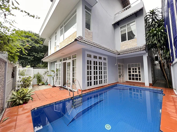 Modern 3-Bedroom Villa with Private Pool for Rent in Thep Mien Nam, Thao Dien