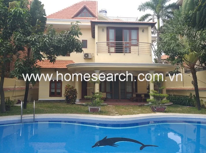 Villa in compound Thao Dien for rent - 23